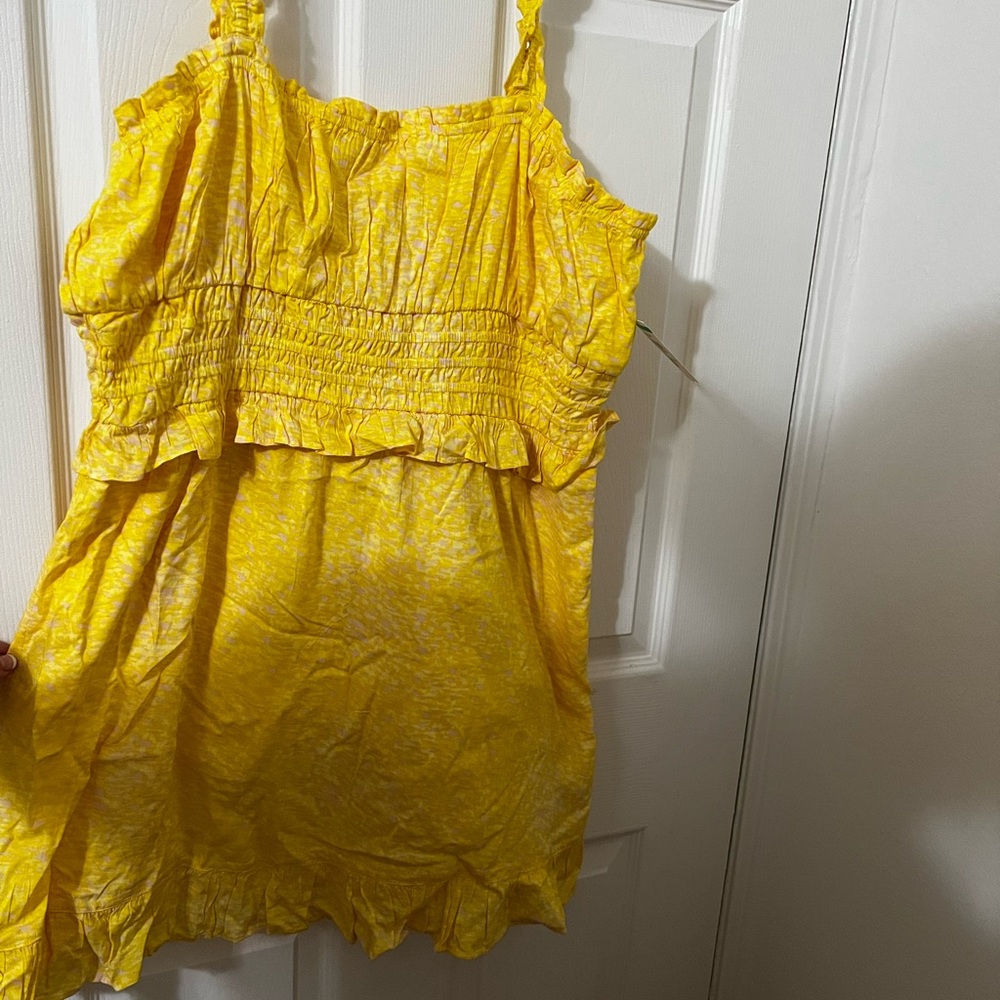 New never worn BP yellow dress.